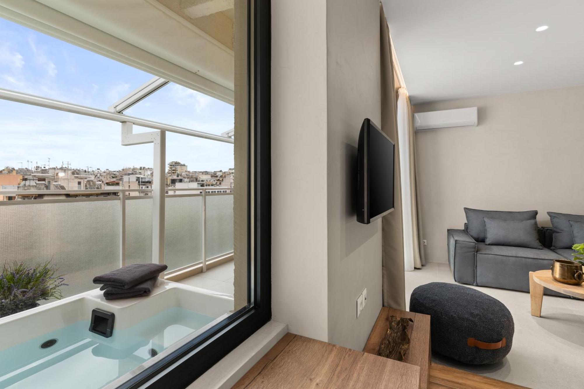Acron 12 Penthouse Acropolis Suites Athens Ngoại thất bức ảnh