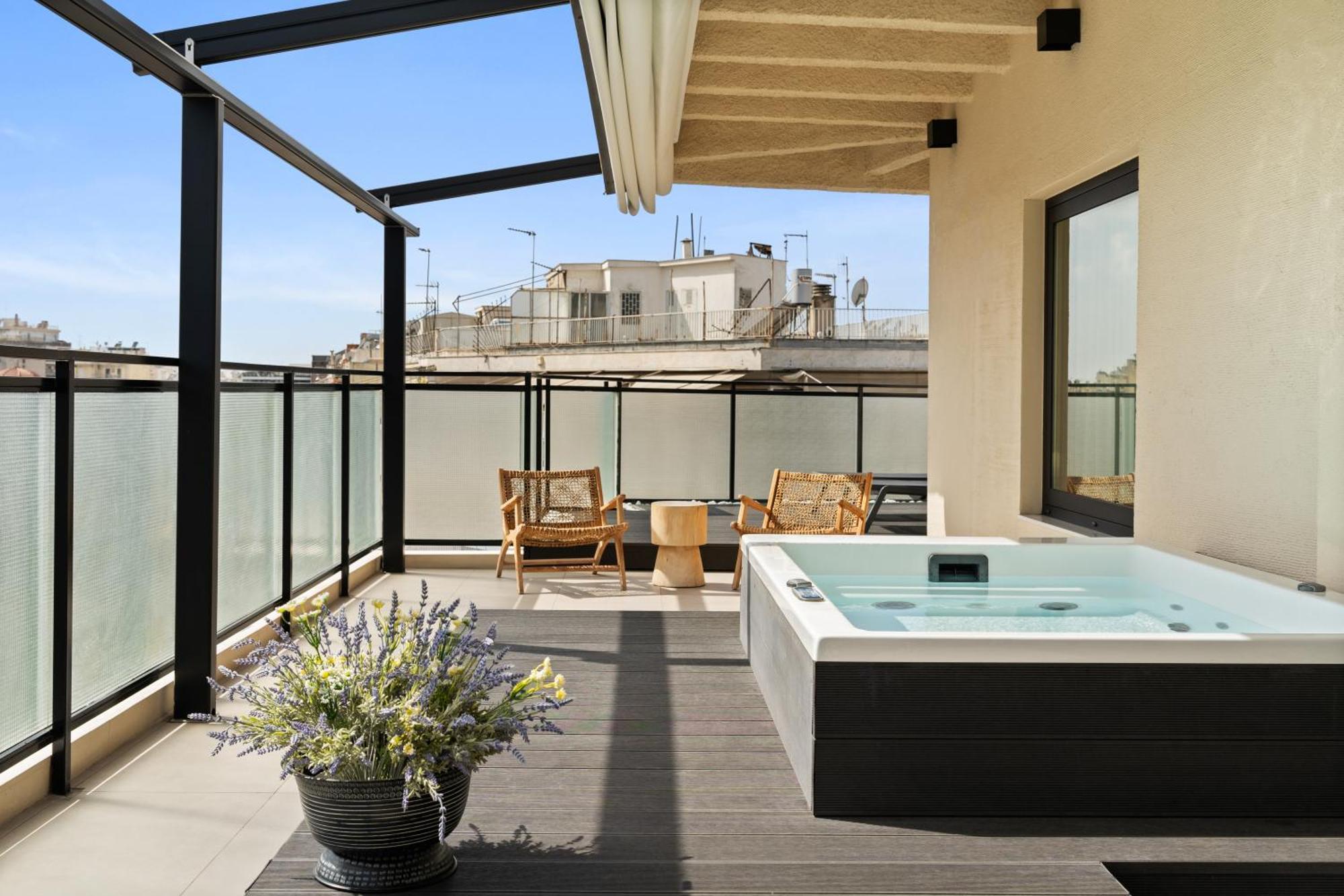 Acron 12 Penthouse Acropolis Suites Athens Ngoại thất bức ảnh